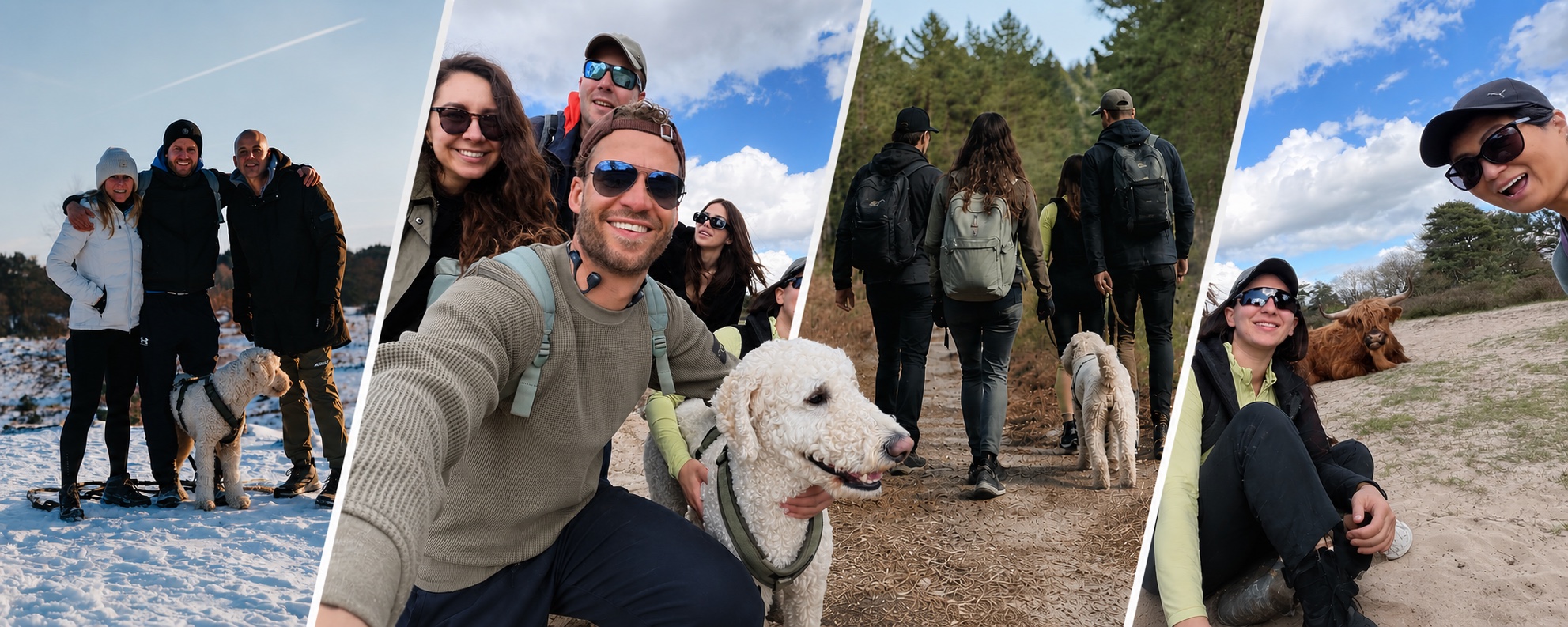 The GoDoIt community on their hikes